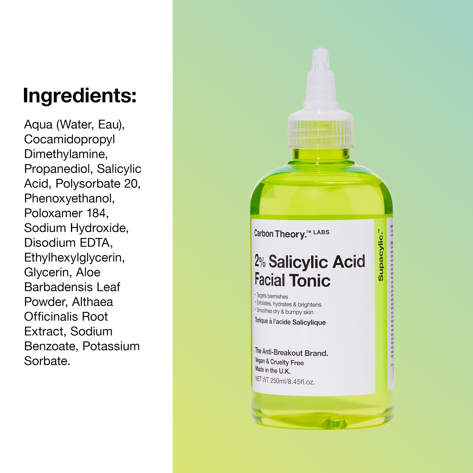 2% Salicylic Acid Facial Tonic