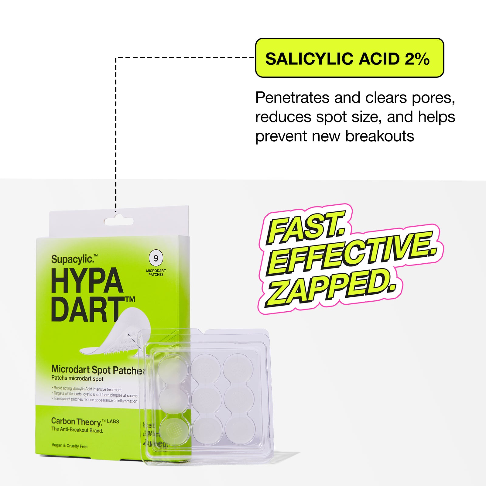 Hypa Dart - Salicylic Acid Microdart Spot Patches