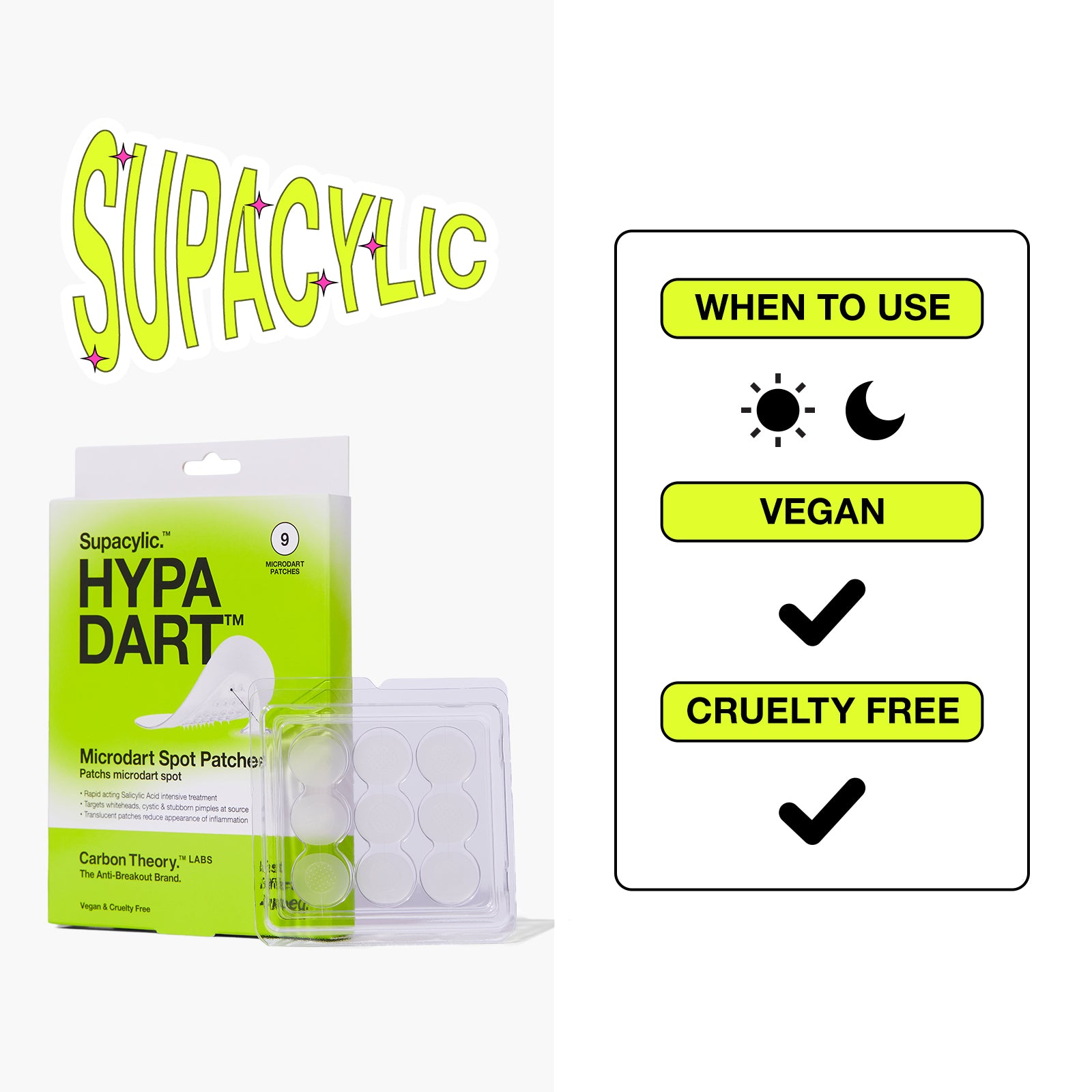Hypa Dart - Salicylic Acid Microdart Spot Patches