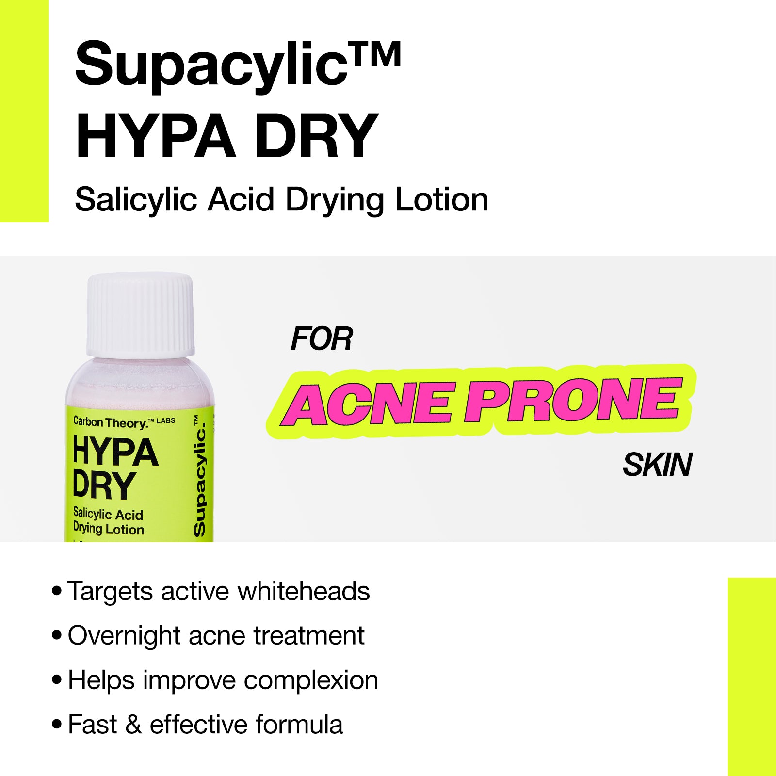 Hypa Dry - 2% Salicylic Acid Overnight Drying Lotion