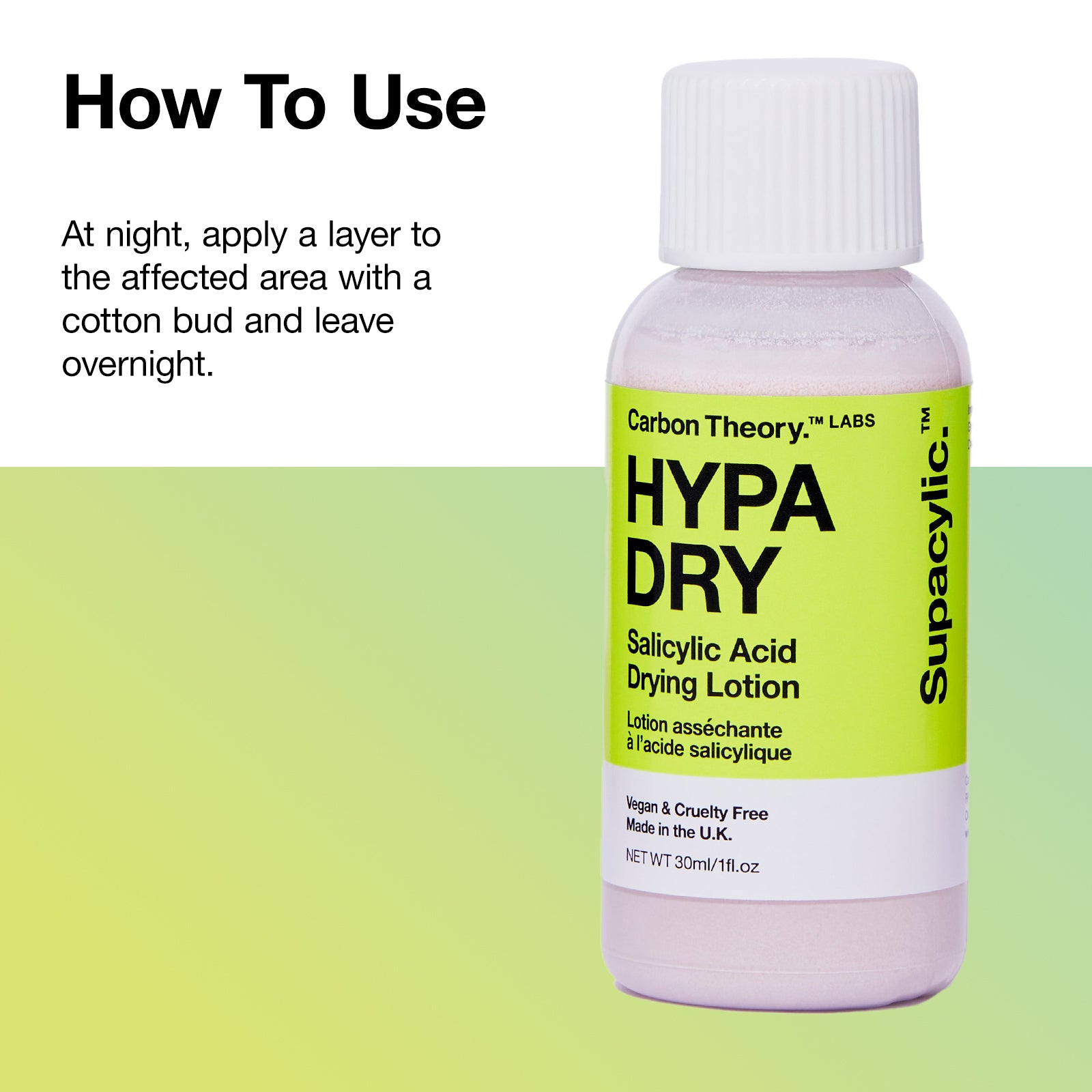 Hypa Dry - 2% Salicylic Acid Overnight Drying Lotion