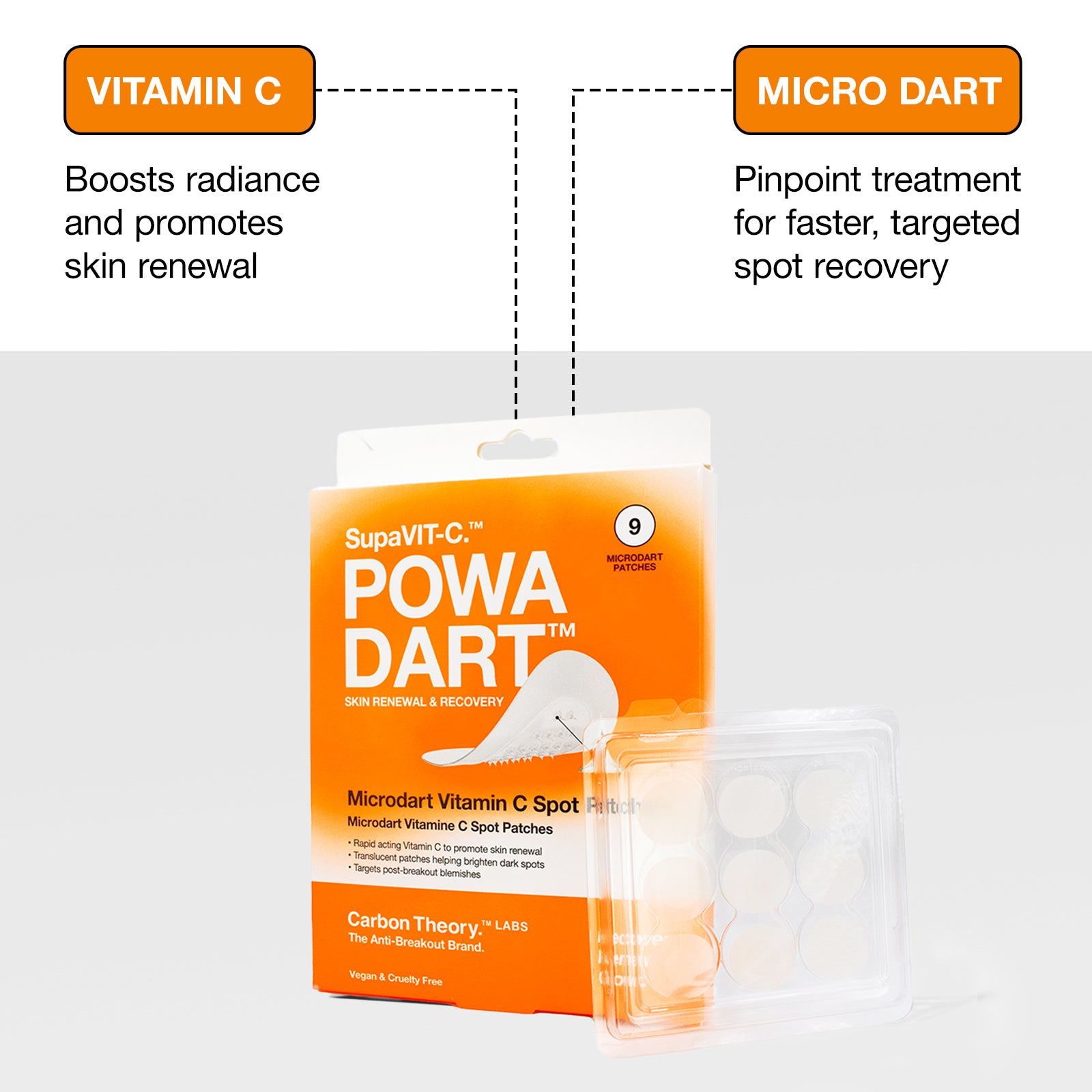 Powa Dart - Vitamin C Microdart Spot Patches