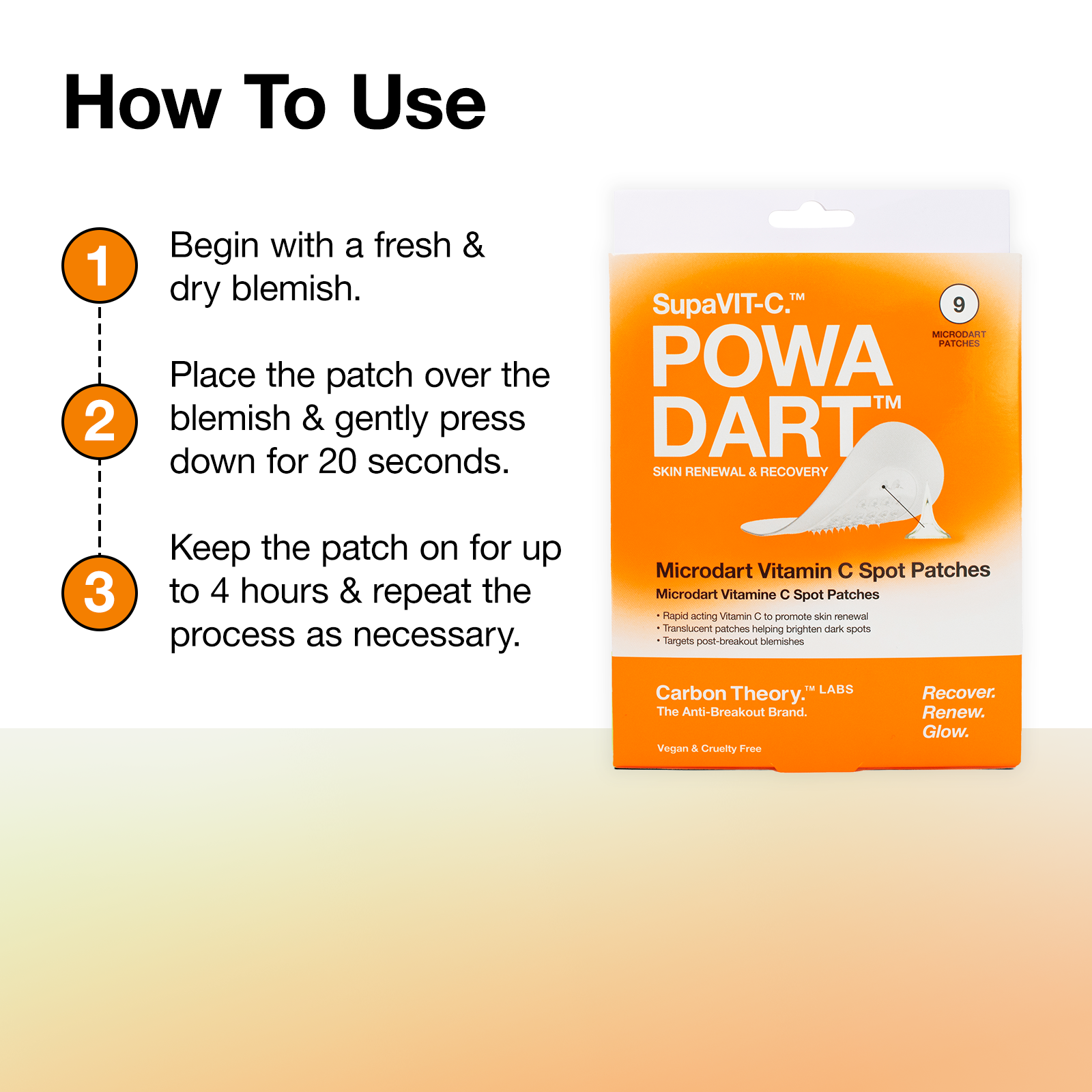 Powa Dart - Vitamin C Microdart Spot Patches