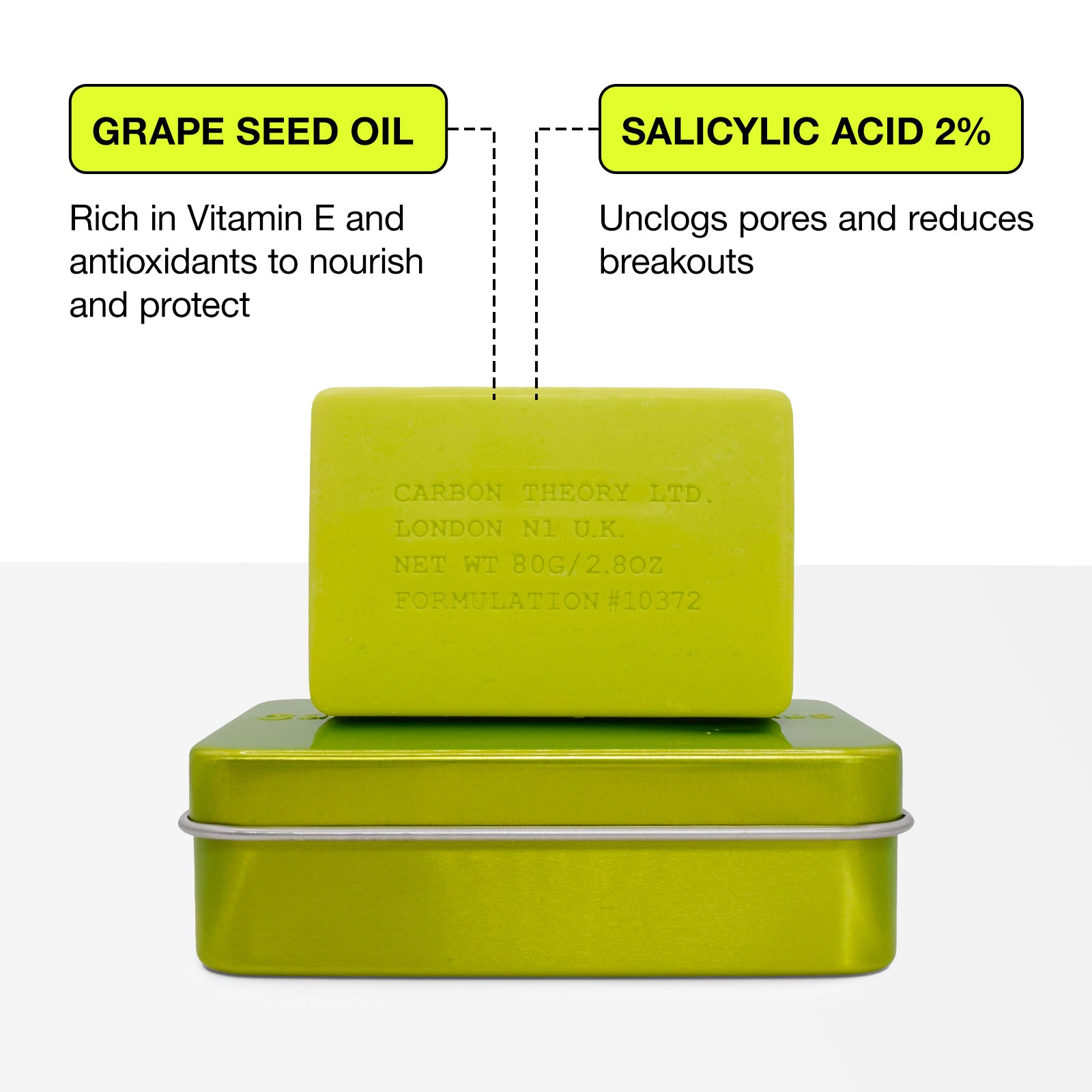 SupacylicMAX Cleansing Bar & Travel Tin