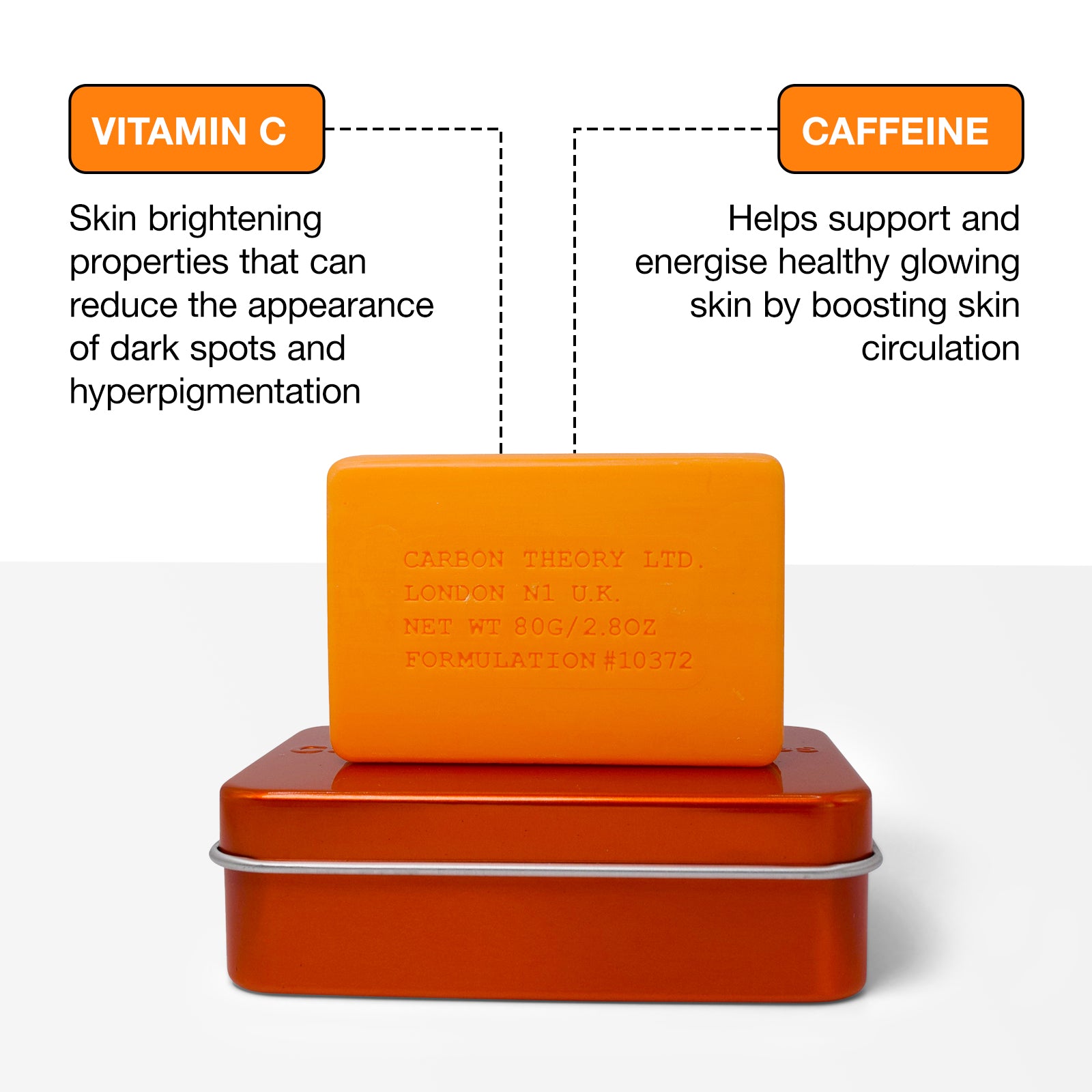 Vitamin C & Caffeine Facial Cleansing Bar