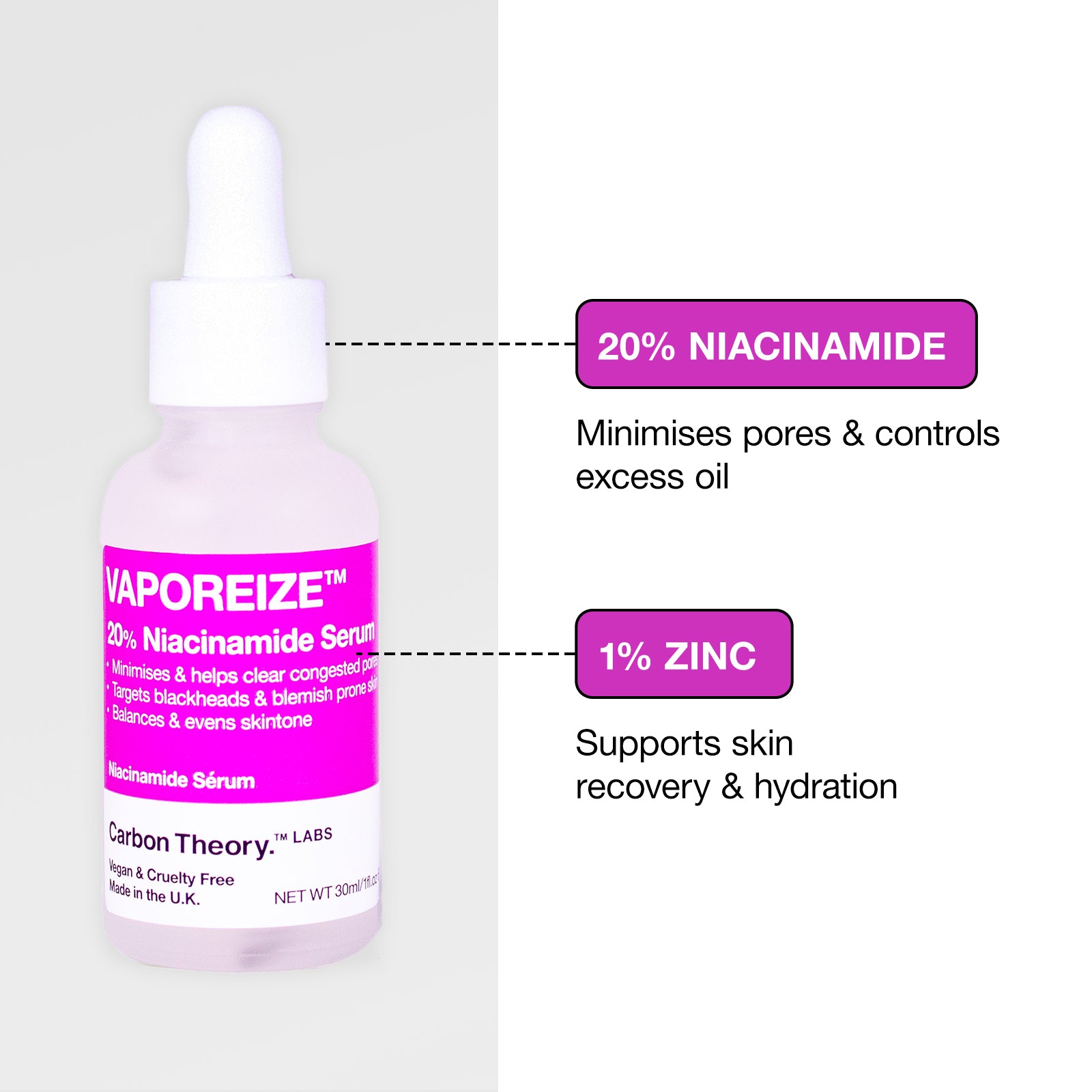 VaPOREize 20% Niacinamide Serum
