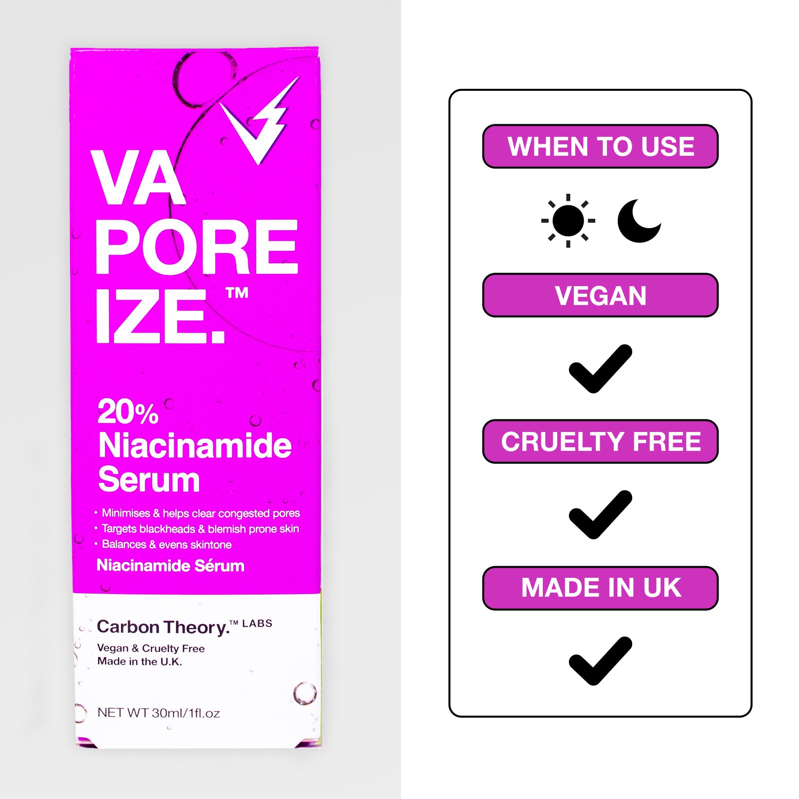 VaPOREize 20% Niacinamide Serum