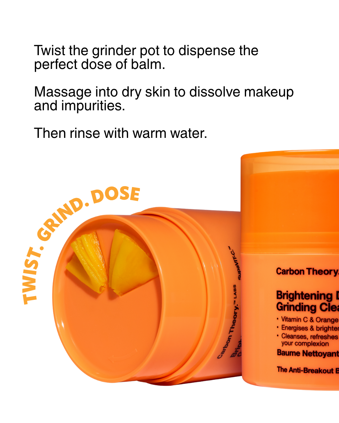 SupaVIT-C Brightening Dose Vitamin C Grinding Cleansing Balm