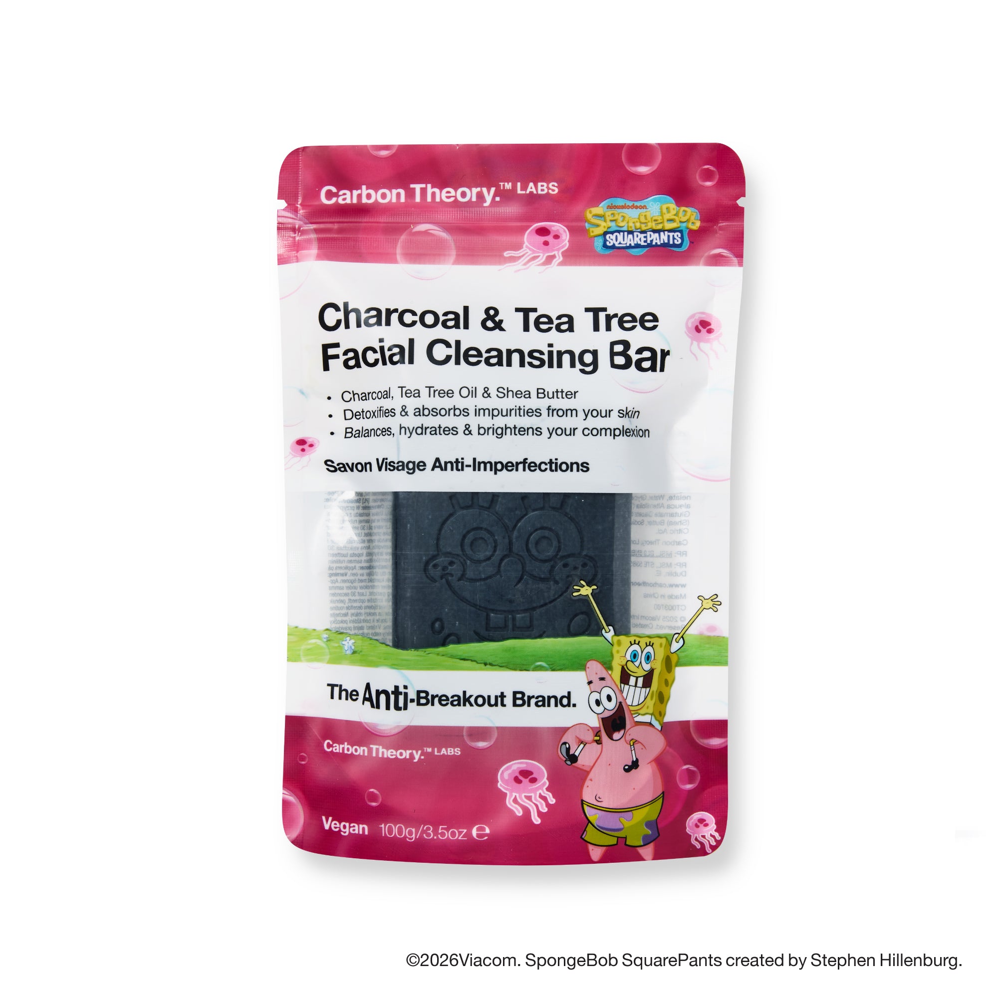 SpongeBob SquarePants Limited Edition Anti-Breakout Facial Cleansing Bar