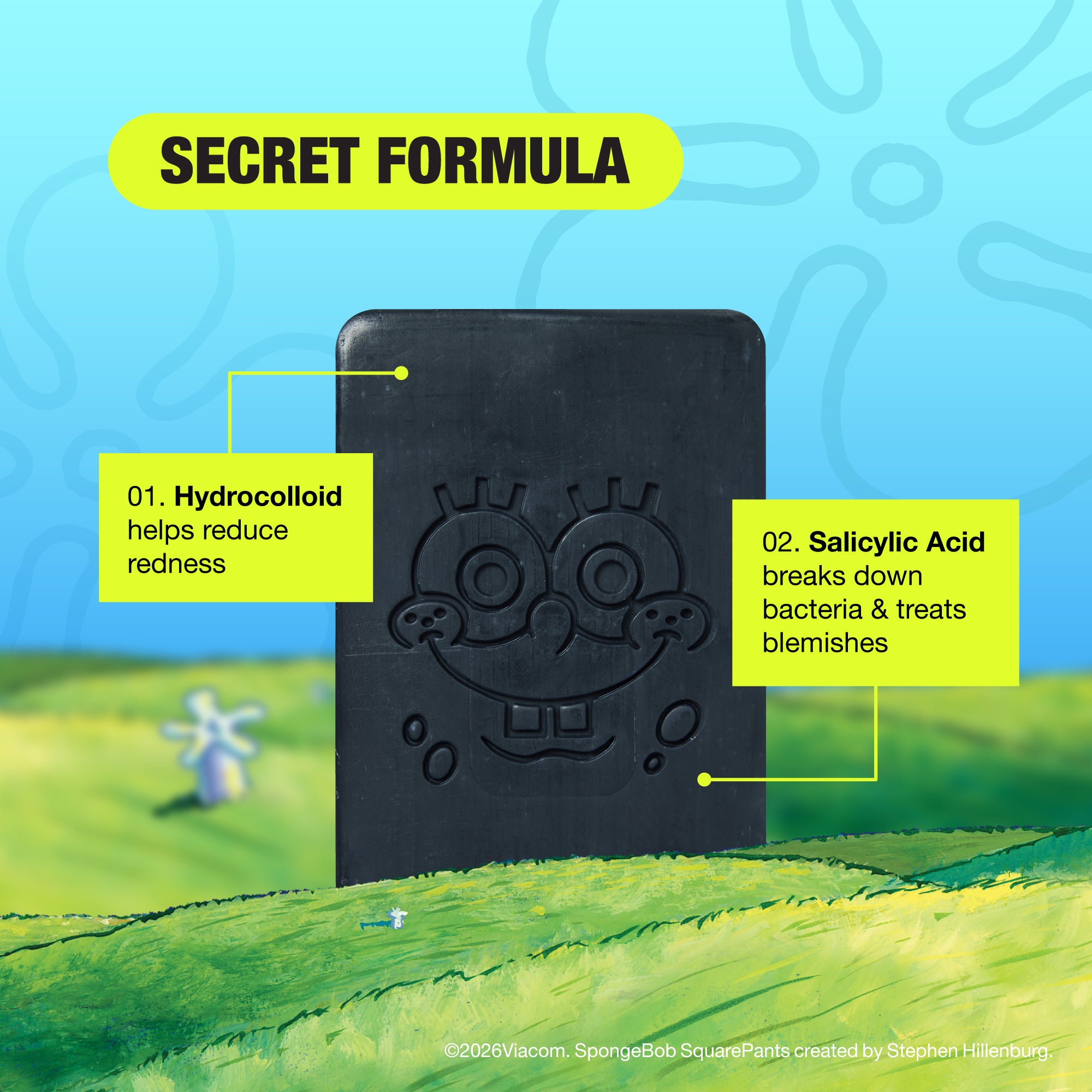 SpongeBob SquarePants Limited Edition Anti-Breakout Facial Cleansing Bar