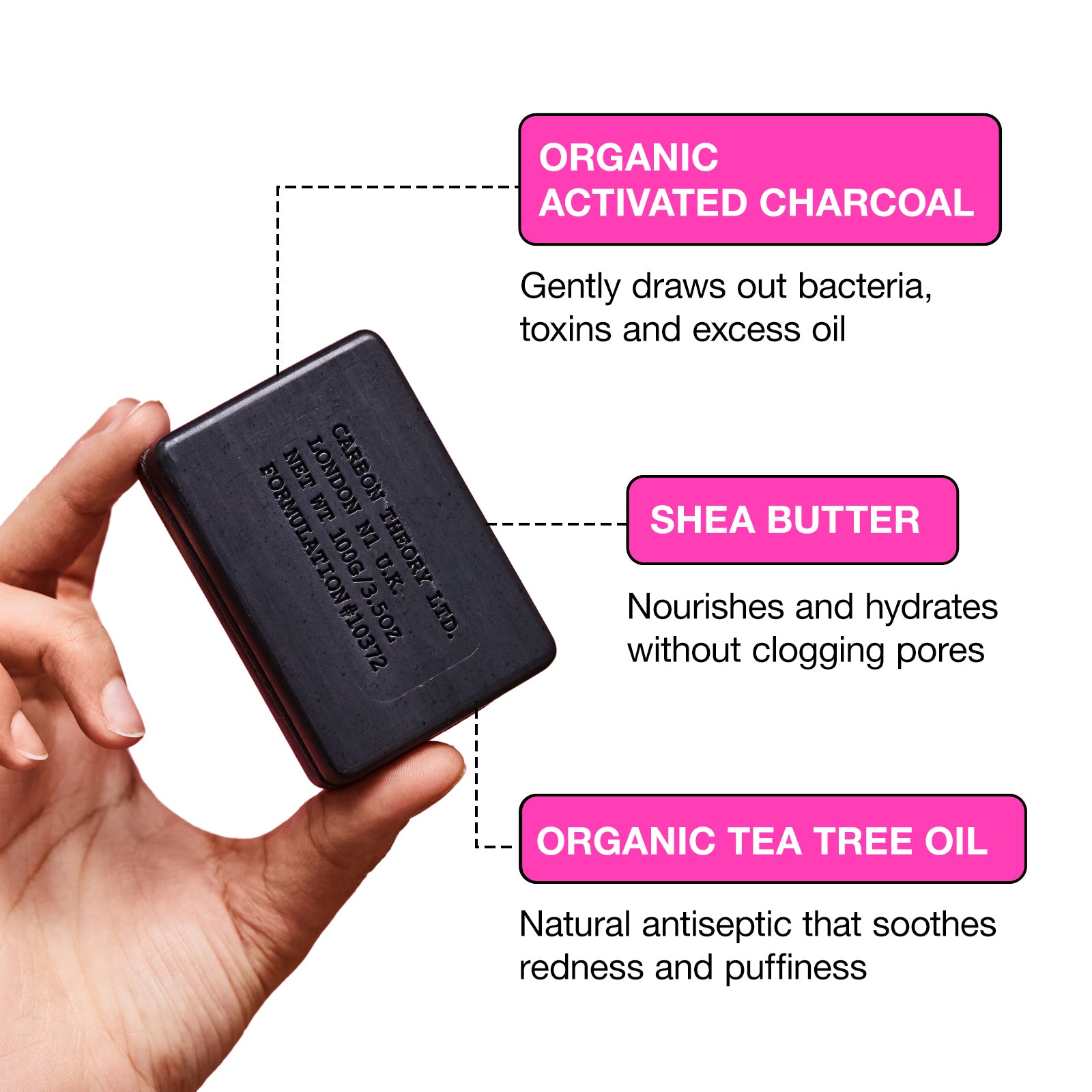 Anti-Breakout Charcoal Cleansing Bar & Travel Tin
