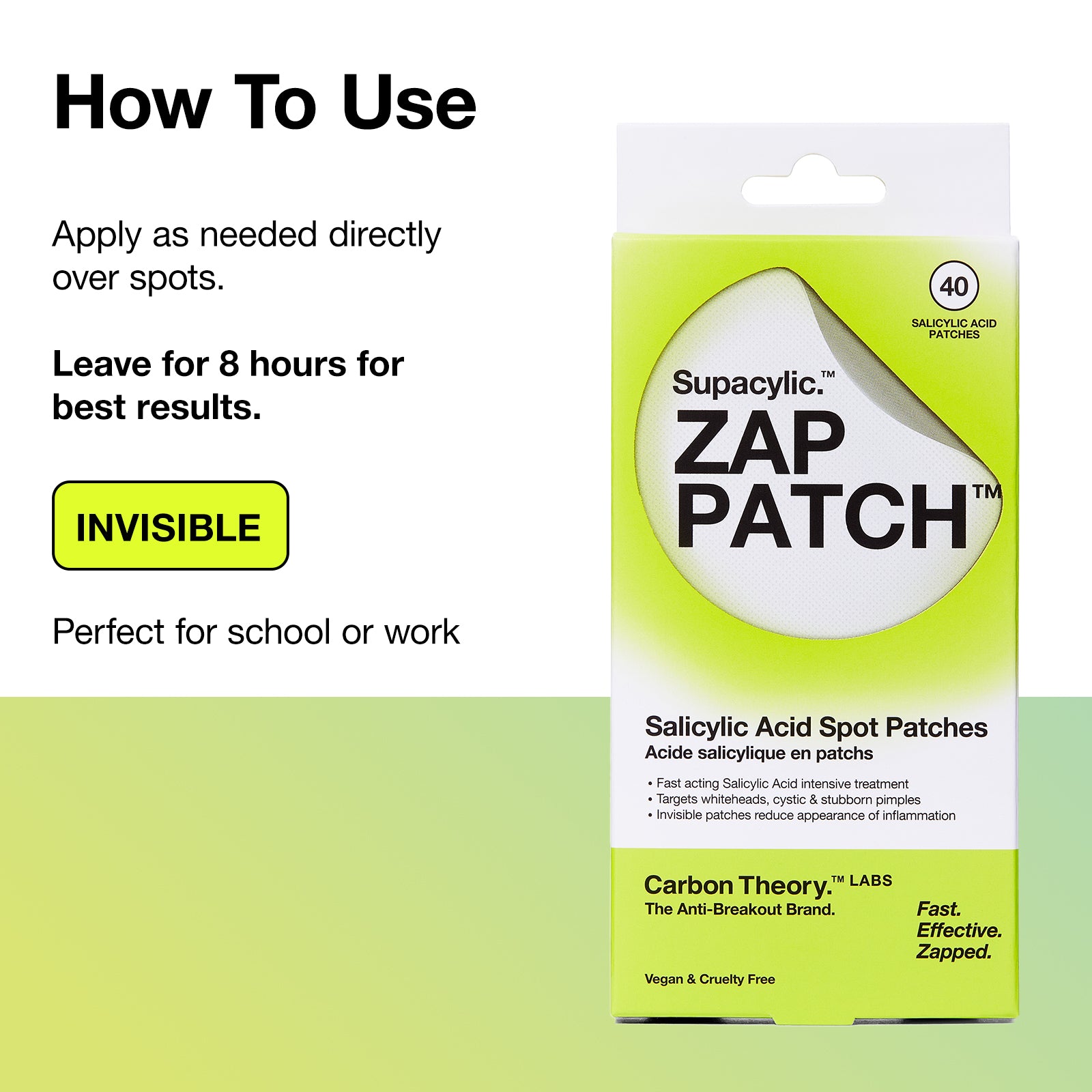 Zap Patch - Salicylic Acid Spot Patches