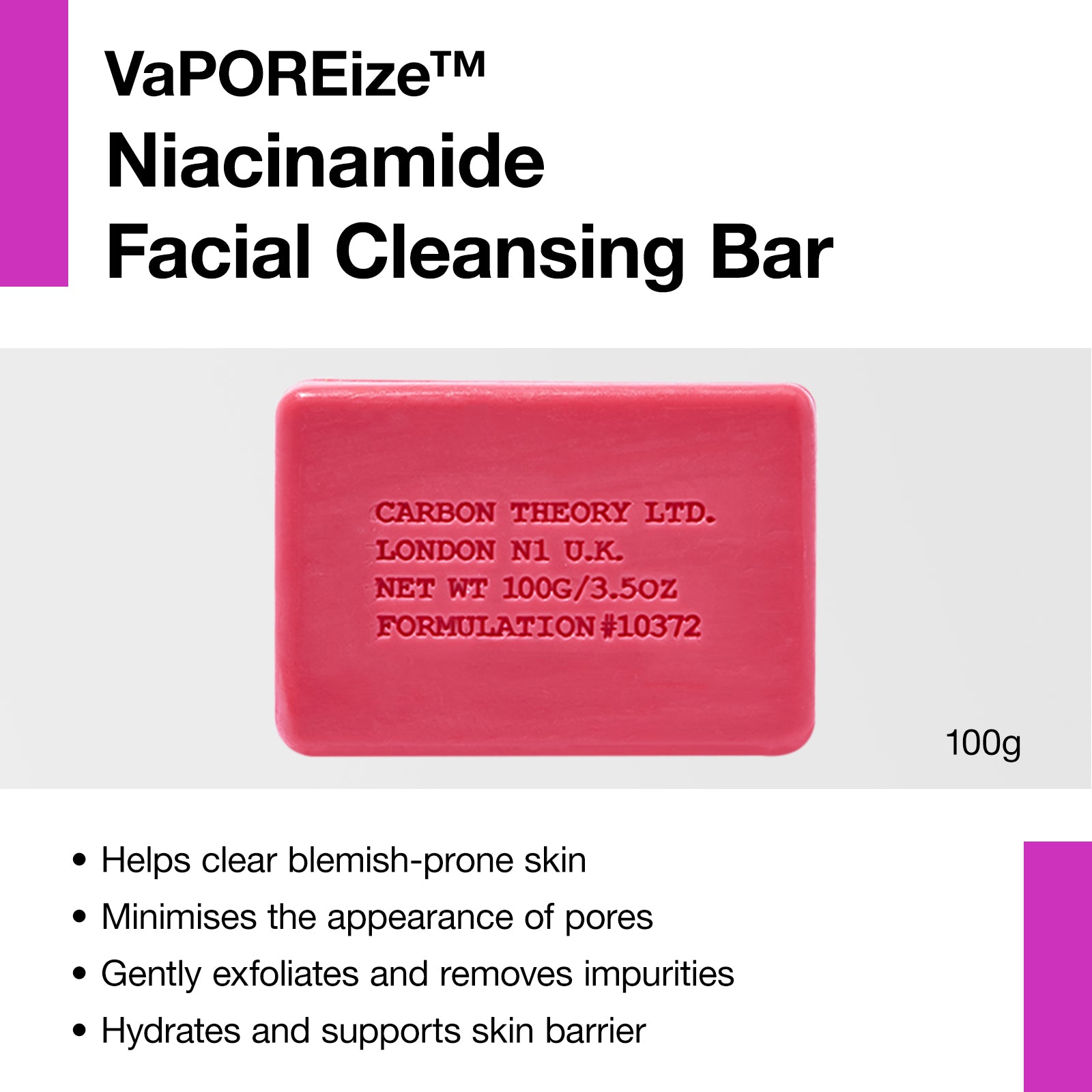 Niacinamide Facial Cleansing Bar