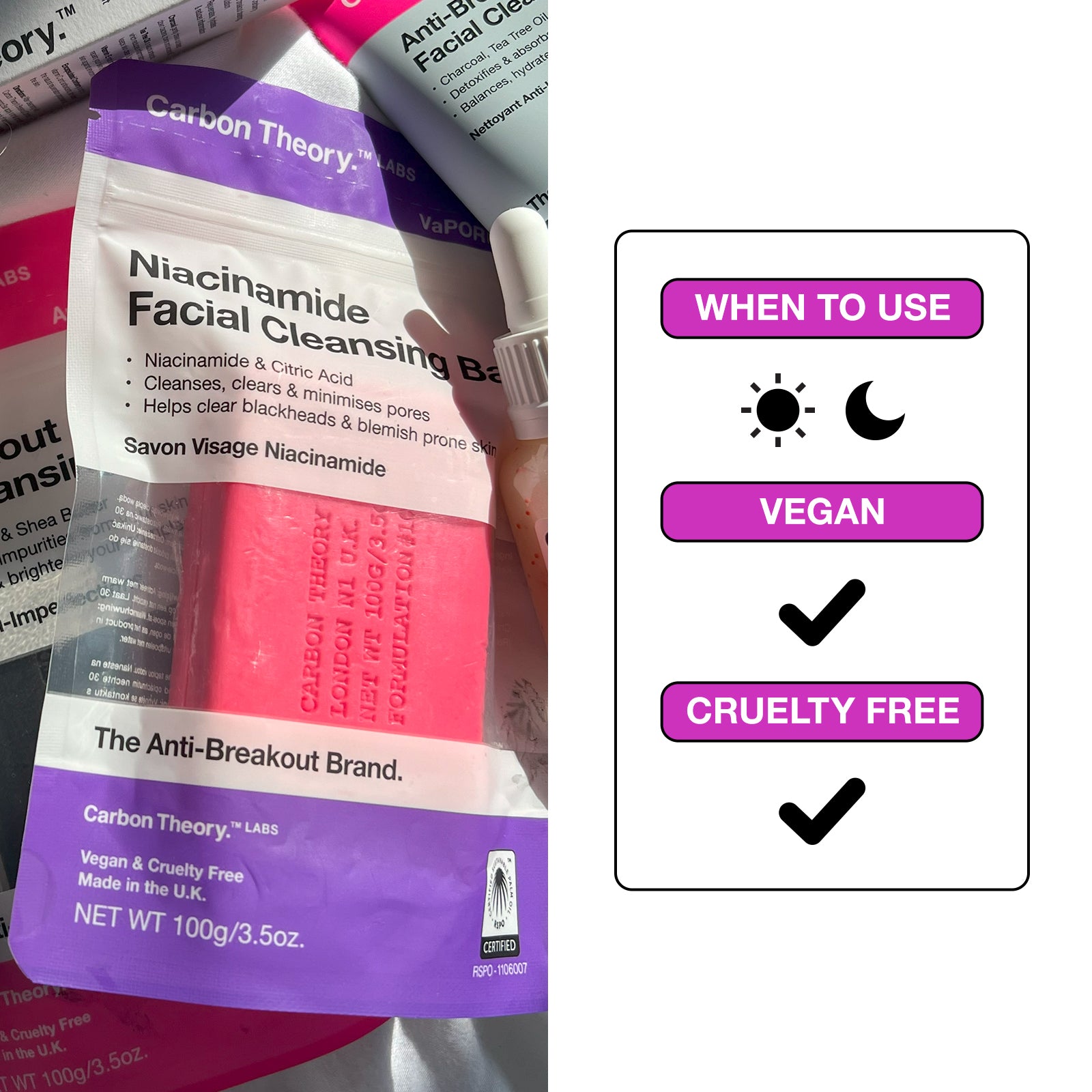 Niacinamide Facial Cleansing Bar