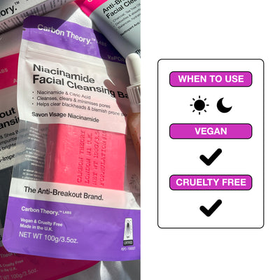 VaPOREize Niacinamide Cleansing Bar & Travel Tin